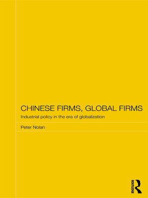 cover image of Chinese Firms, Global Firms